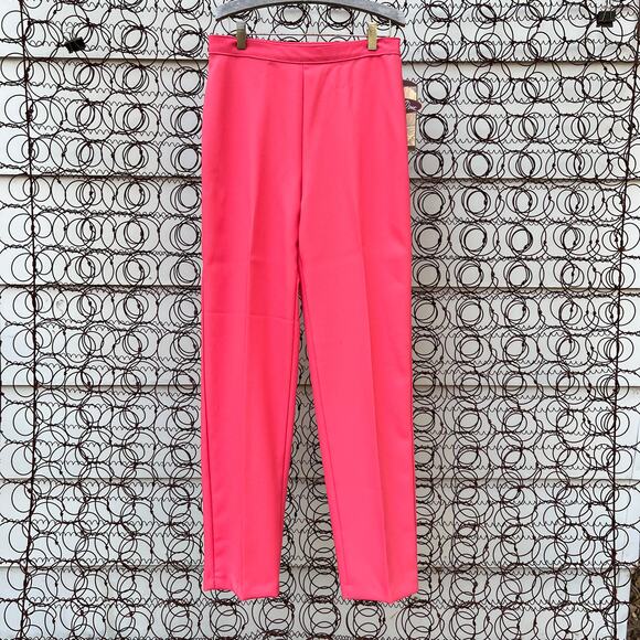 Vintage Levi’s Bend Over Coral Pink leisure pants slacks Deadstock - Picture 1 of 7